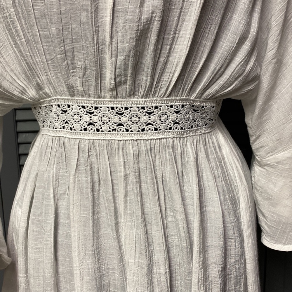 Love Tree White, Robe Kimono Cover Up - Small - Picture 4 of 12